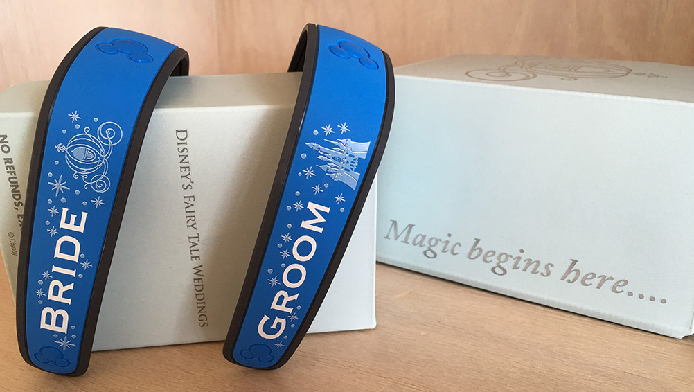 Special MagicBands appear for Disney Fairy Tale Weddings