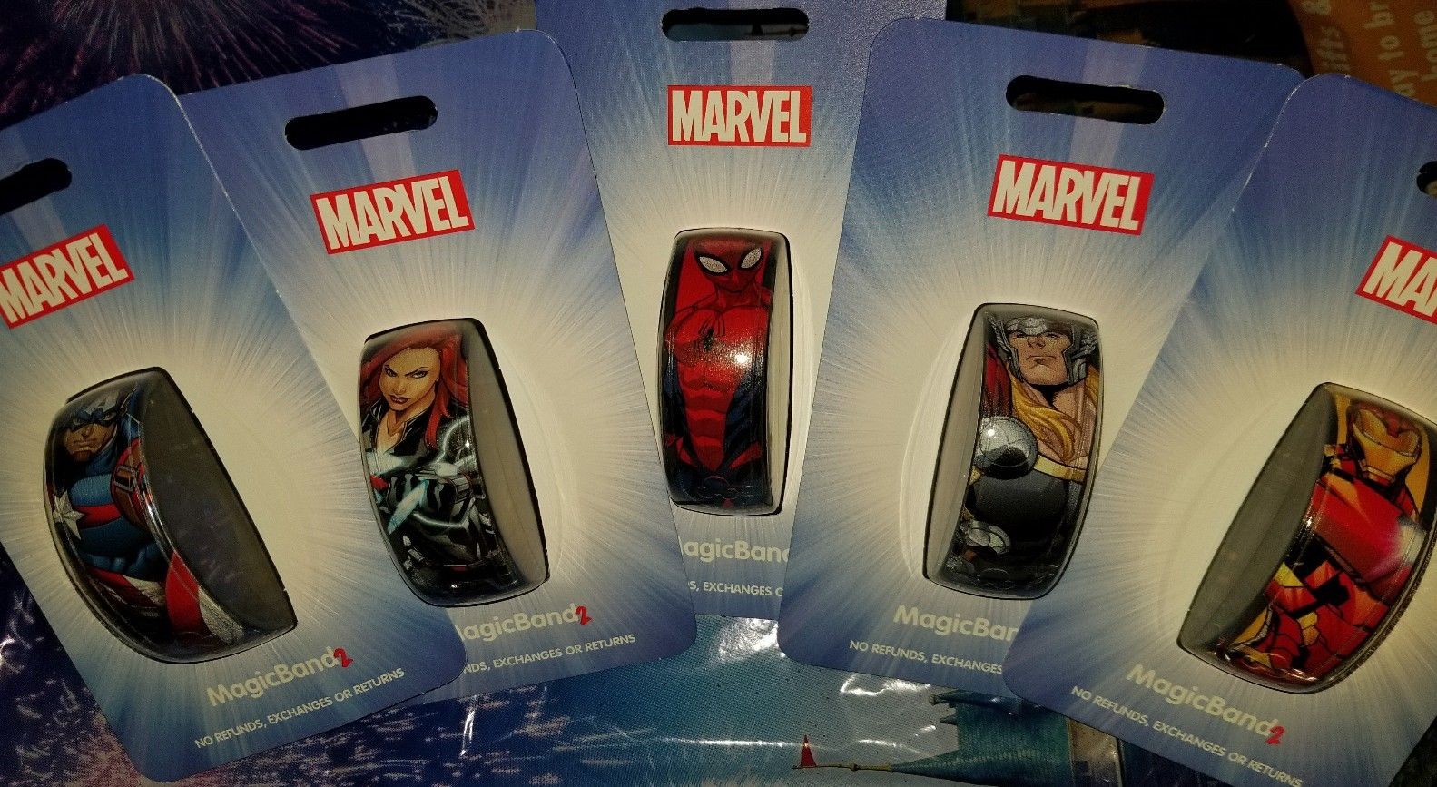 Marvel themed MagicBands are here Disney releases five