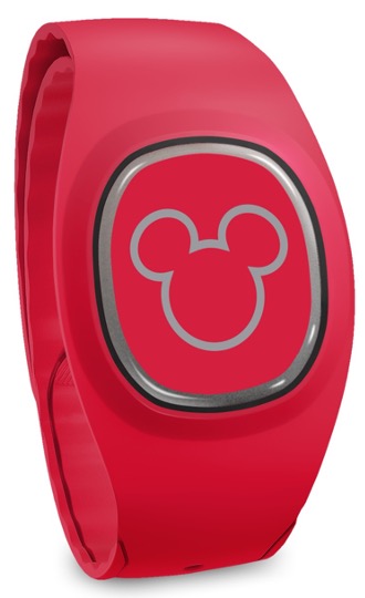 Red Open Edition MagicBand has been released today