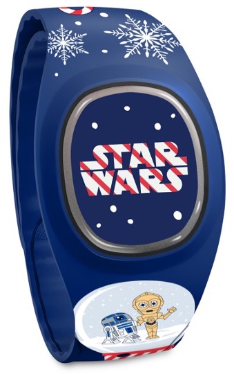 A new Star Wars Holiday Limited Release MagicBand was released today