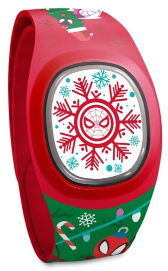 Spider-Man Holiday Limited Release MagicBand is now out for purchase