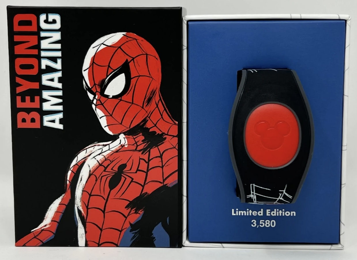 Spider-Man 60 Amazing Years Limited Edition 3580 MagicBand is now out for purchase