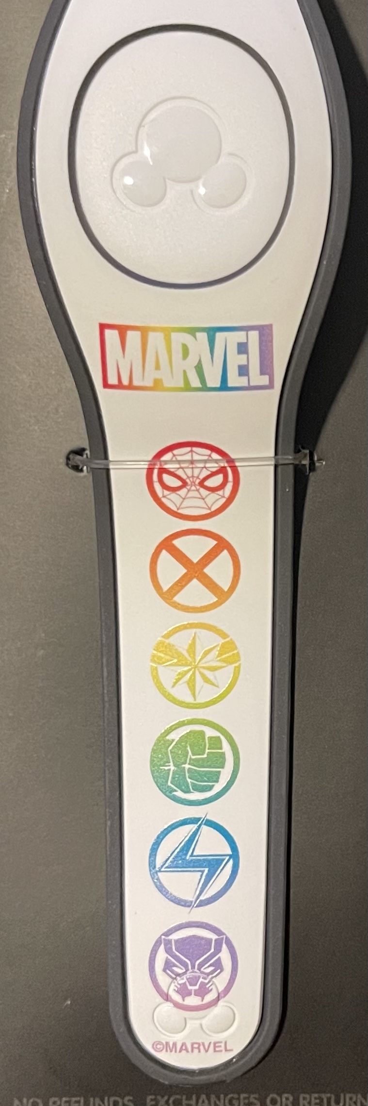 Marvel Pride Open Edition MagicBand is now out for purchase