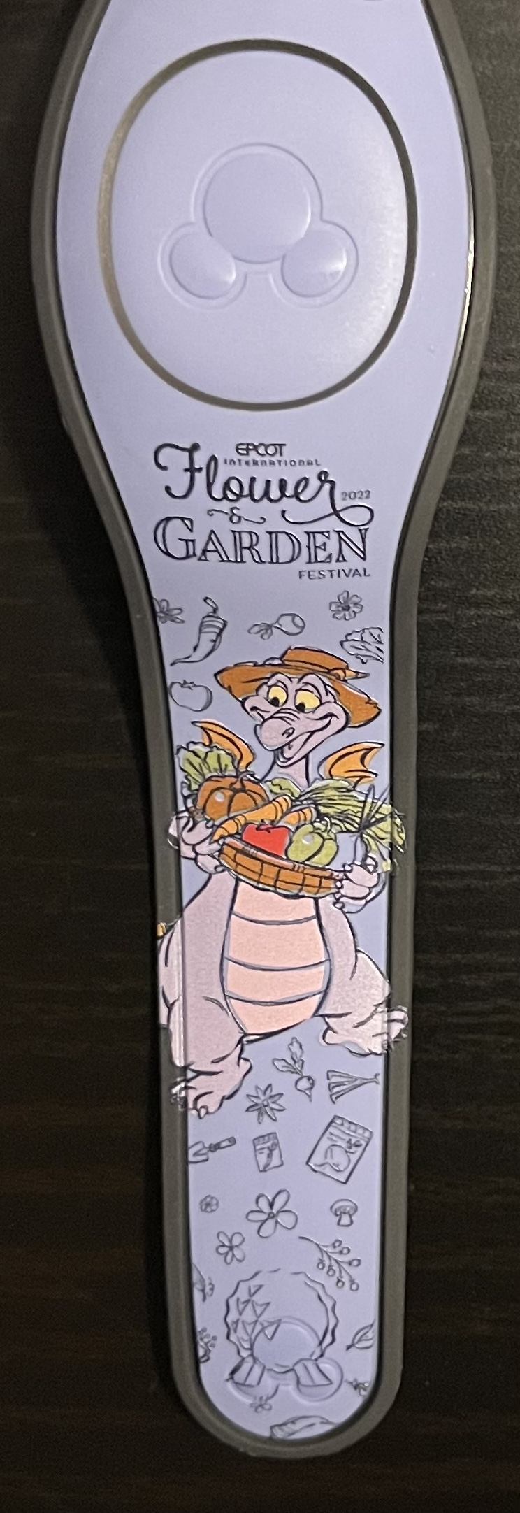 Epcot International Flower & Garden Festival – Figment Limited Edition 3000 band now available