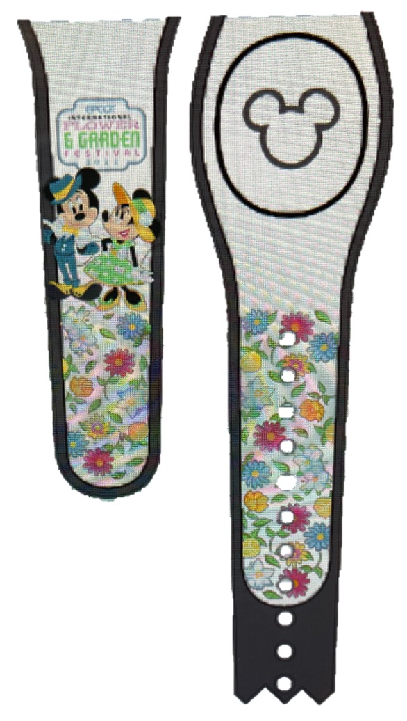 Epcot International Flower & Garden Festival – Mickey & Minnie On Demand MagicBand is now out