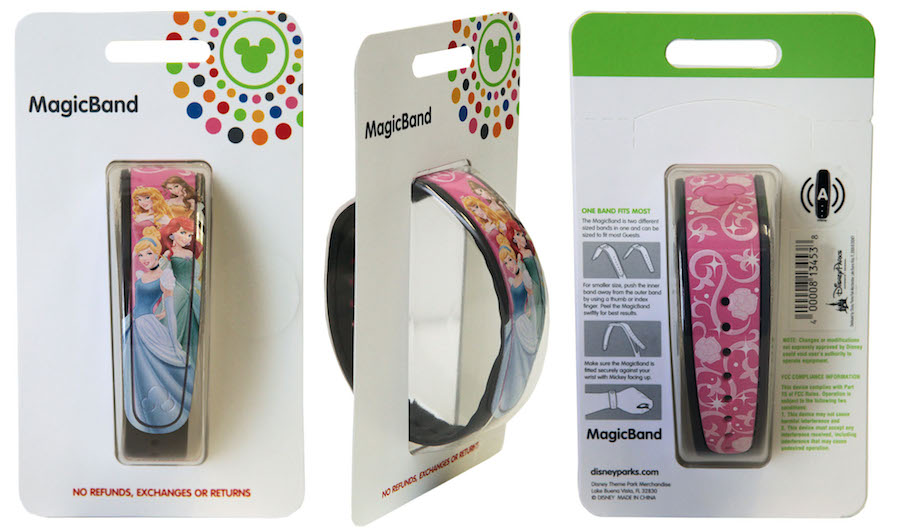 Older MagicBands to eventually come in new packaging style
