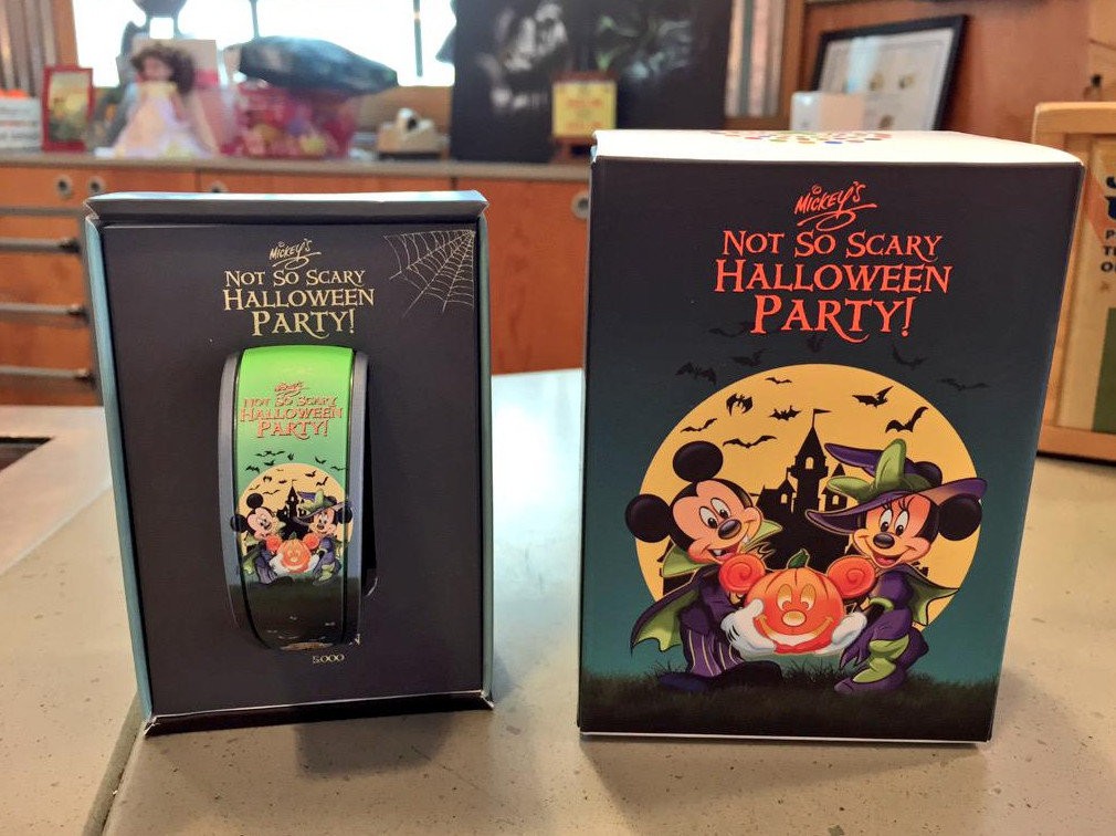Halloween and Christmas Party MagicBands on discounted sale at Disney outlet stores