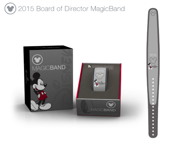 2015 Disney Board of Directors MagicBand Released