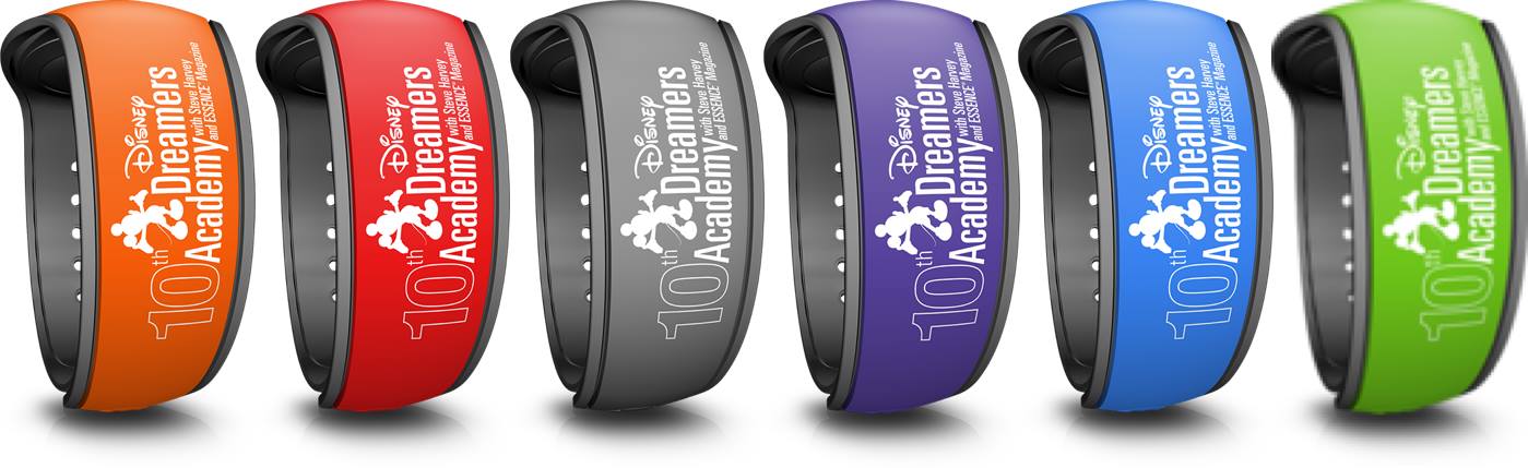 New MagicBand design this year for 10th anniversary of Disney Dreamers Academy