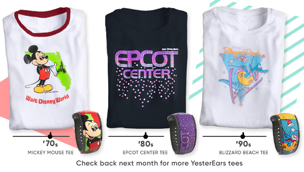 One week only: Three Limited YesterEars MagicBands appear on DisneyStore.com