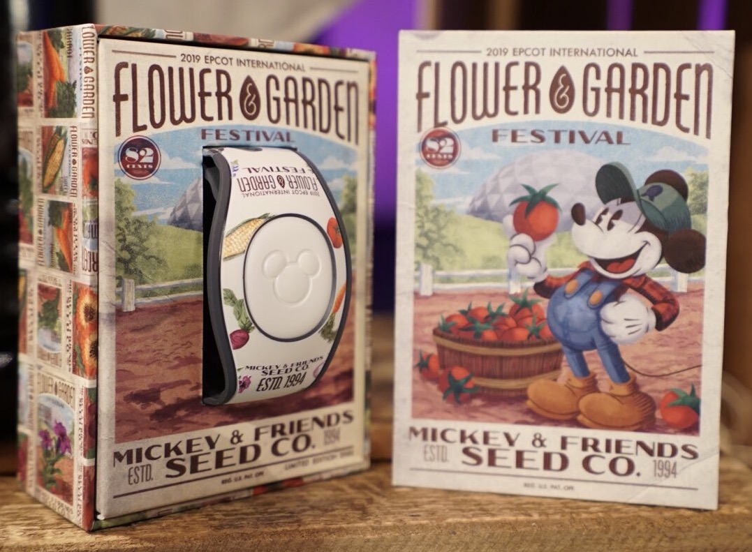 Three Limited Edition MagicBands revealed for the 2019 Epcot Flower & Garden Festival