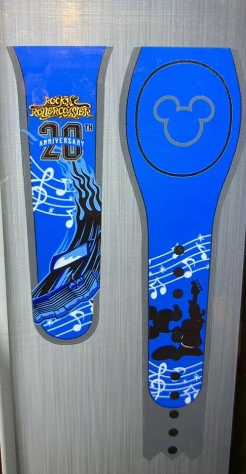 Rock ‘n’ Roller Coaster 20th Anniversary MagicBand On Demand design now available