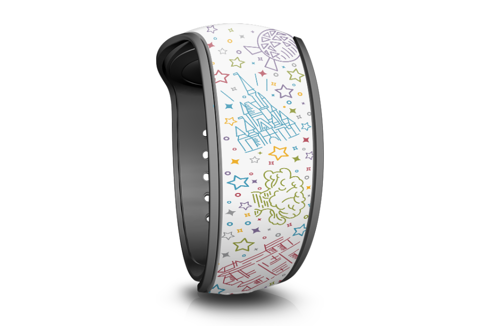  DisneyParks Magicband 2.0 - Link It Later - White