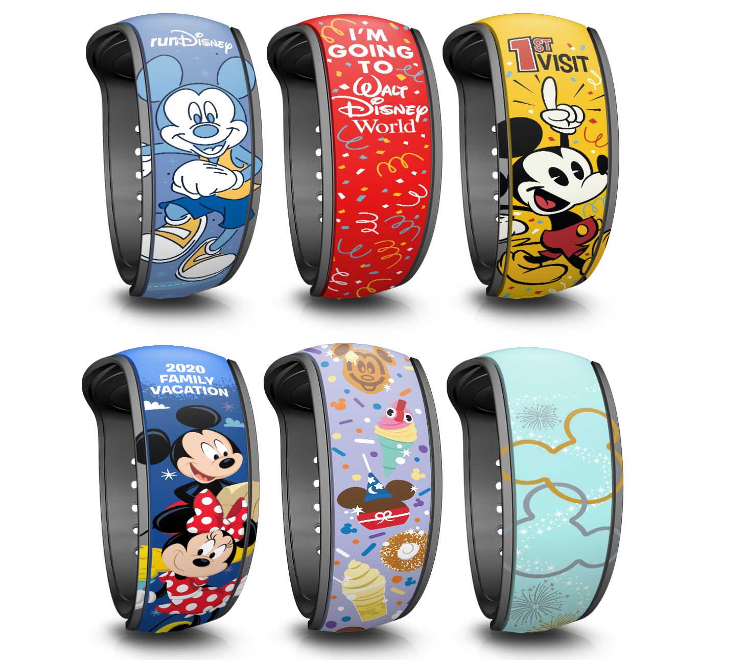 Six new MagicBand designs available as My Disney Experience exclusives